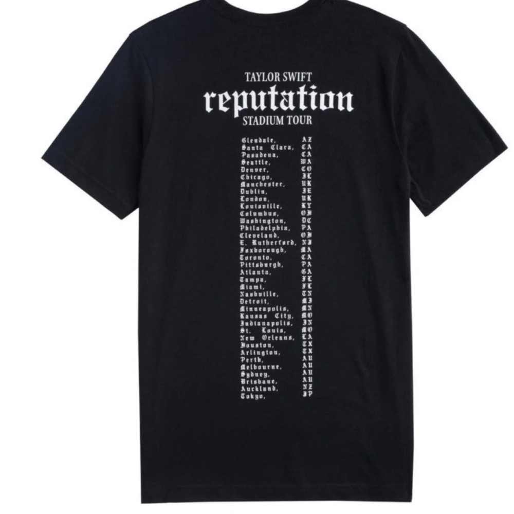 taylor swift rep block design shirt